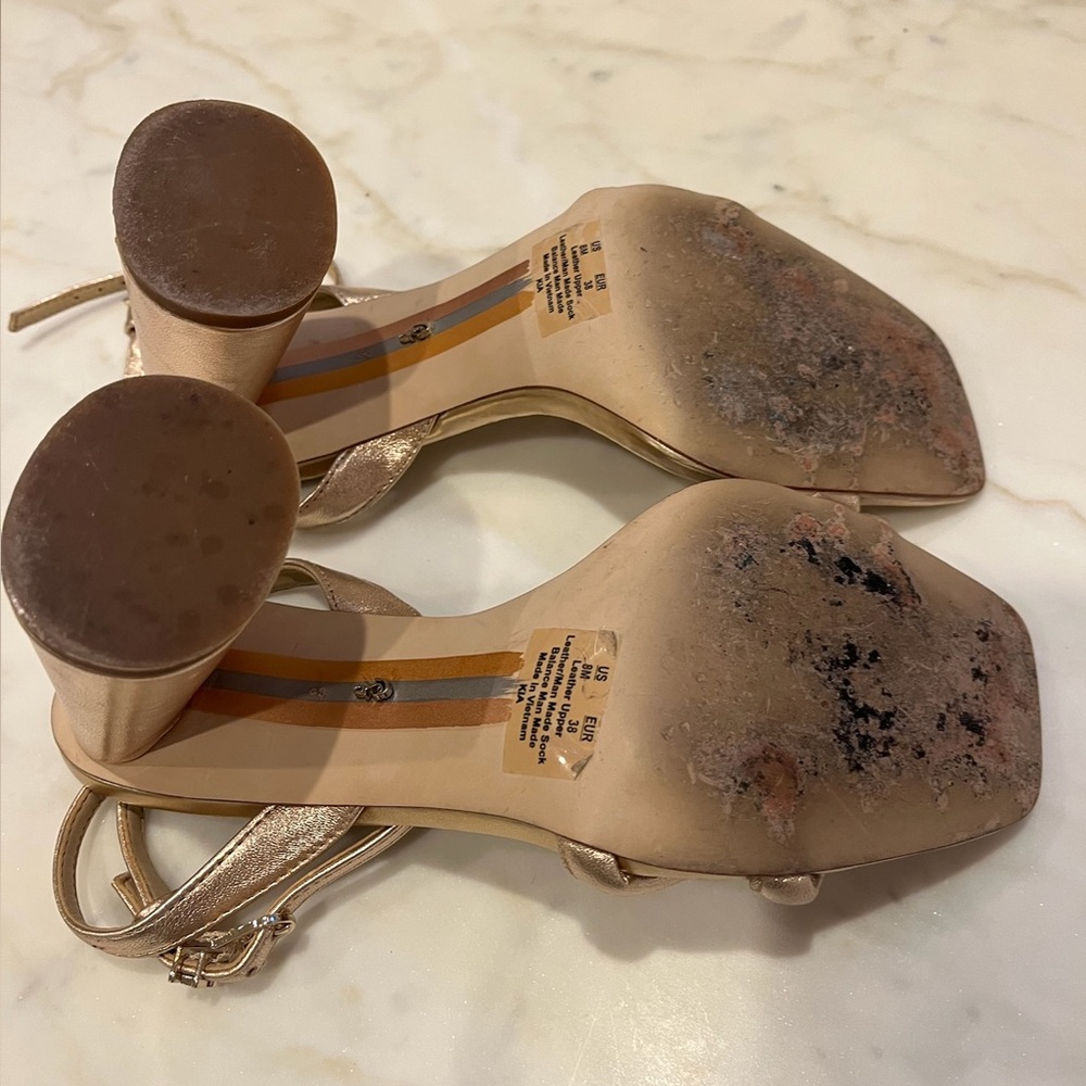 Kate Spade New York sparkle metallic pumps - size 7B - Picture 6 of 6